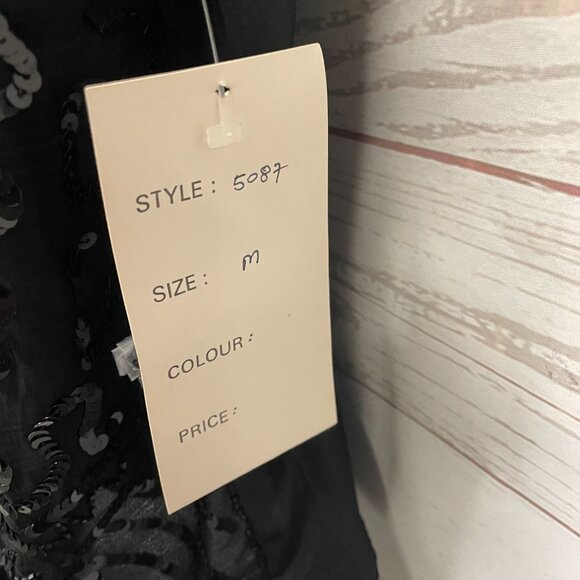 Vintage Mary McFadden Sequin Vest - Picture 6 of 10